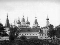 Вид Антониево-Сийского монастыря с северной стороны. 1884-1886 гг.